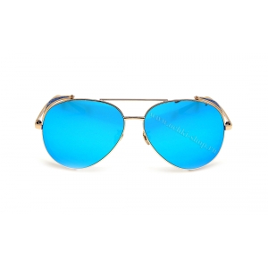 Очки Linda Farrow Luxe Gold Blue LFL 255 090 (size 63-14-135)