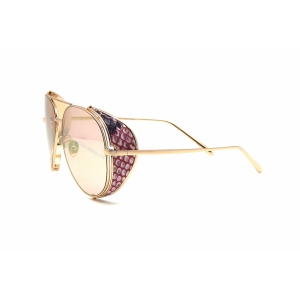 Очки Linda Farrow Luxe Gold Rose LFL 255 090 (size 63-14-135)